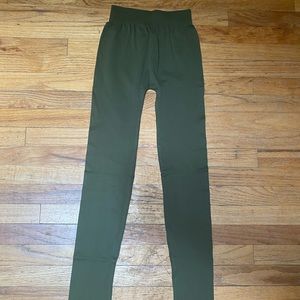 Olive Green Leggings